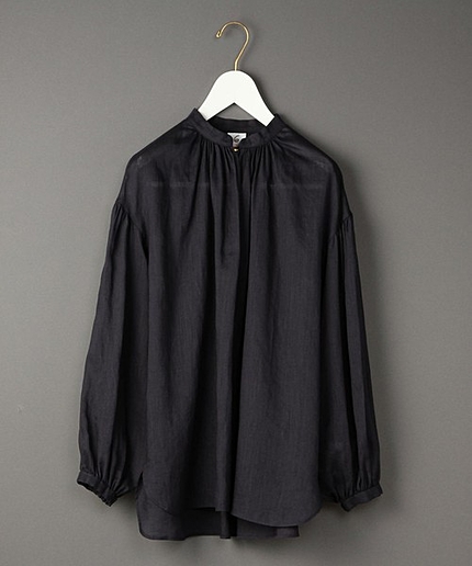 ＜6(ROKU)＞ LINEN VOLUME BLOUSE/ﾌﾞﾗｳｽ