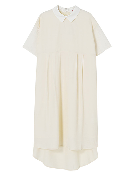 ボックスシャツワンピース