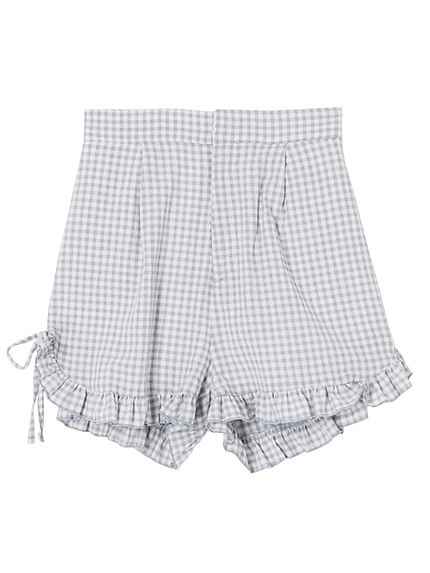 フリフリギンガムショートパンツ