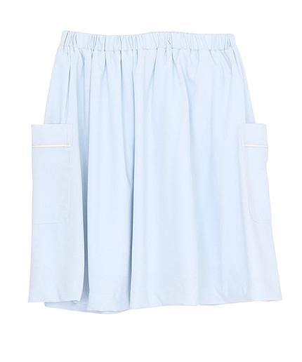 ポケットパイピングスカート