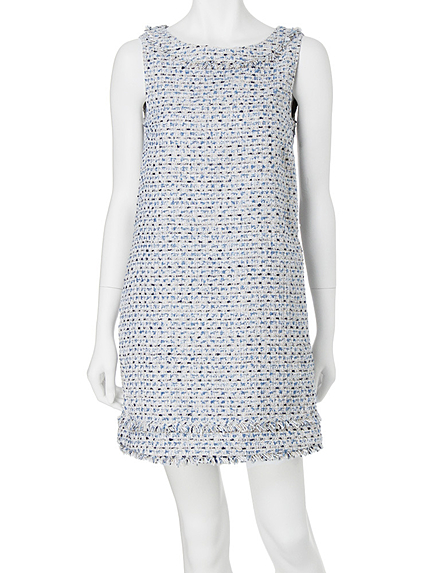 【BSC】 ツイードフリンジワンピース