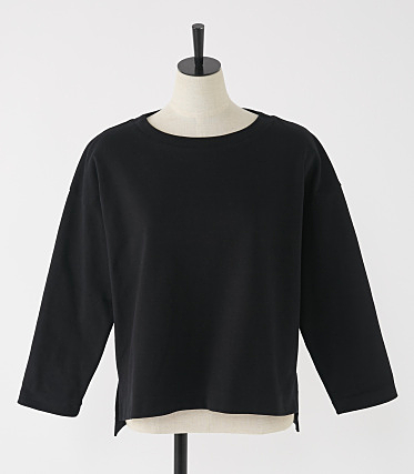 High count crew-neck LT