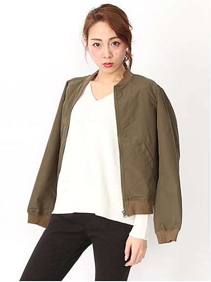 ナイロンZIPブルゾン