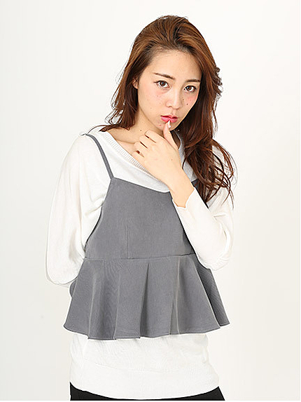 フレア切替キャミ