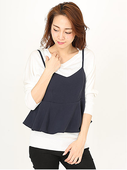 フレア切替キャミ