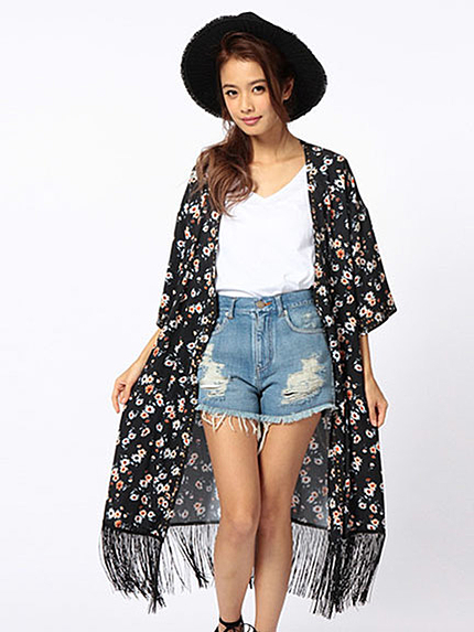 デニムショートパンツ