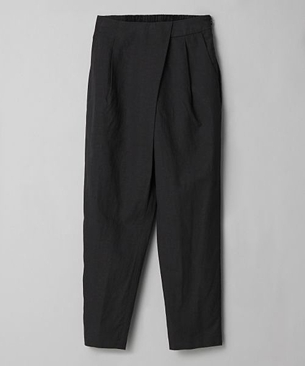 【先行予約】アシンメトリーリネントラウザー