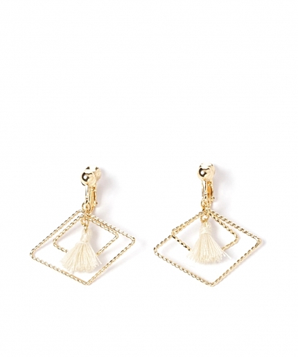 タッセルパールイヤリング/LOWRYS FARM＋