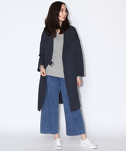 バギーデニムパンツ