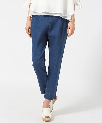 デニムタックテーパード