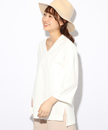 ポンチVプルオーバー