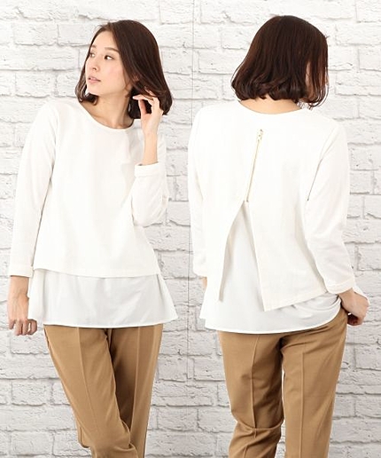 バックジップカサネプルオーバー９Ｓ