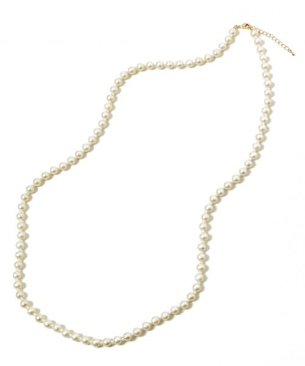 パールロングネックレス