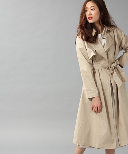 【ヒルナンデス！紹介アイテム】ボリュームトレンチコート