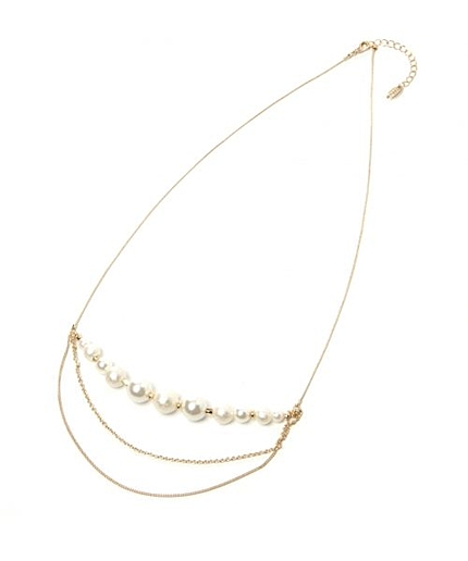 チェーン*パールネックレス