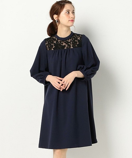 フロントレースコンビワンピース/AEBFC フロントLACE COMBI OP