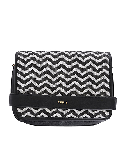 ジオメトリックショルダーBAG