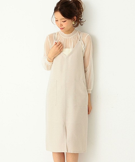 シャーリングジャンパースカート/AEMFC シャークリン JMP　SK