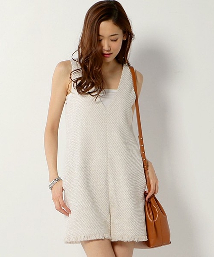 〓☆JOC カルゼ ツイード ロンパース / サロペット