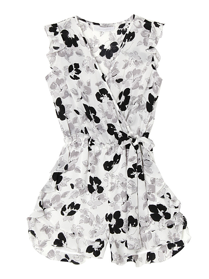 センシュアルフラワーロンパース