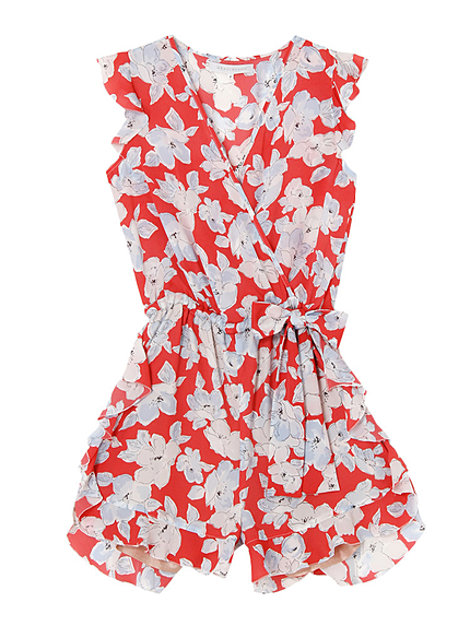 センシュアルフラワーロンパース