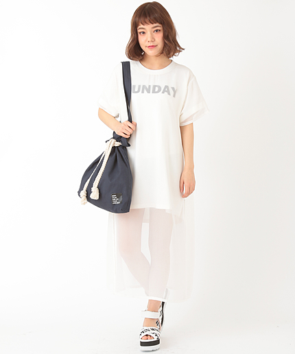 シースルーTシャツOP