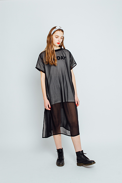 シースルーTシャツOP