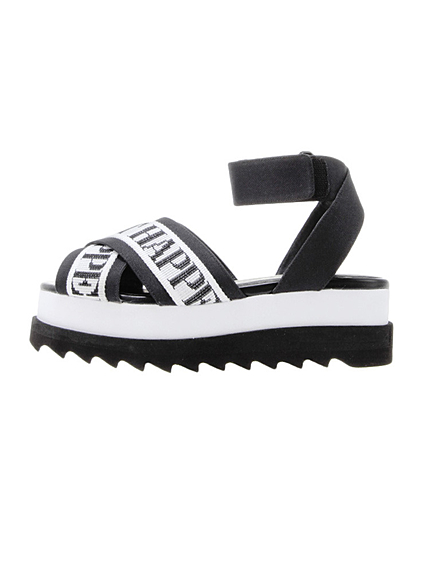 ベルト厚底サンダル