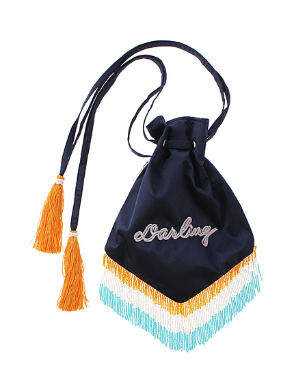 キャセリーニコラボ巾着バッグ