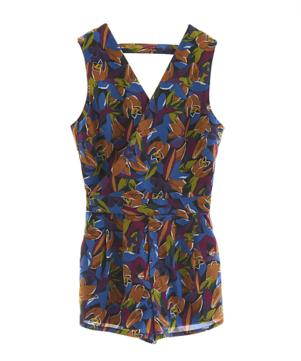 Paint Flowerコンビネゾン