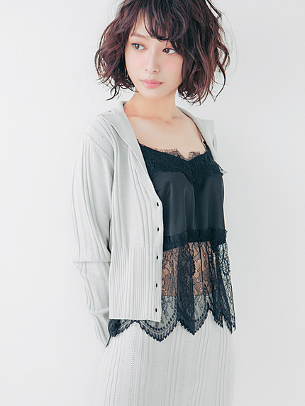 ハリヌキニットジャケット