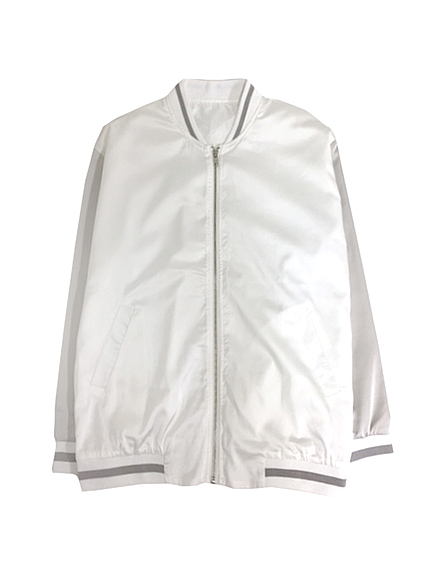 サテンオーバーサイズスカジャン