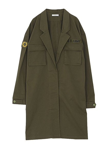 【WEB限定】ワッペンミリタリージャケット