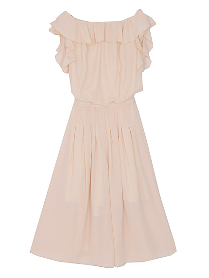 【se】フリルコンビネゾン