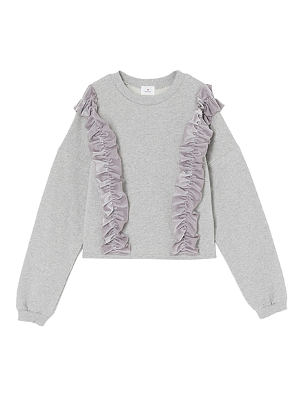 ベロアフリルスウェット