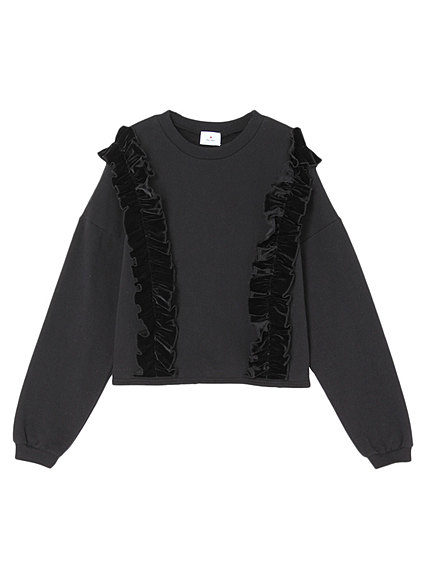 ベロアフリルスウェット