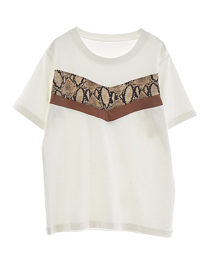 パイソンサテンコンビTーSH