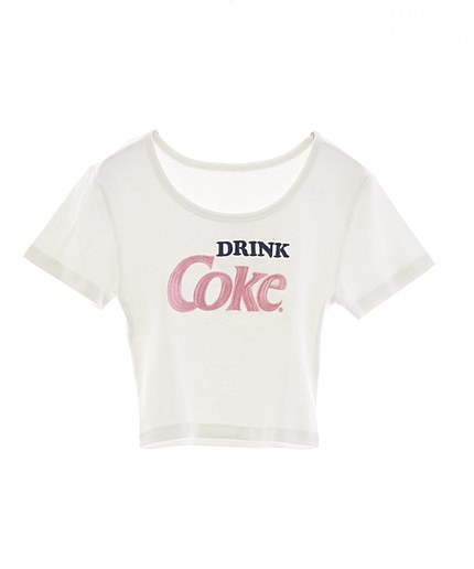 COCA-COLA ショートT-SH