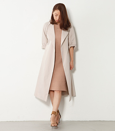 アレルヴィートノーカラーコート