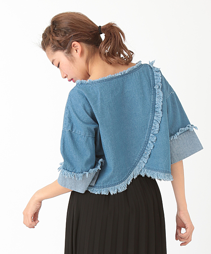 バックカシュクールデニムPO