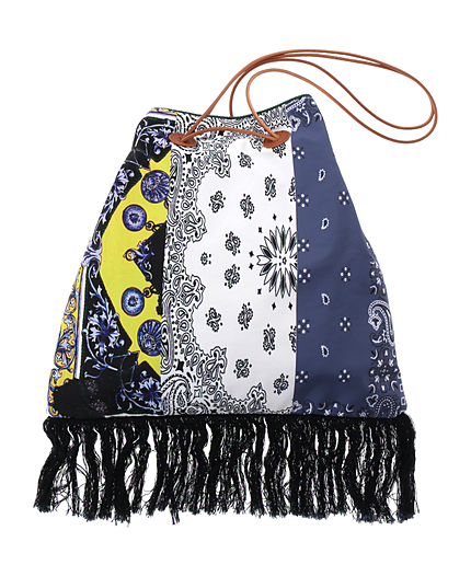 プリントフリンジBAG