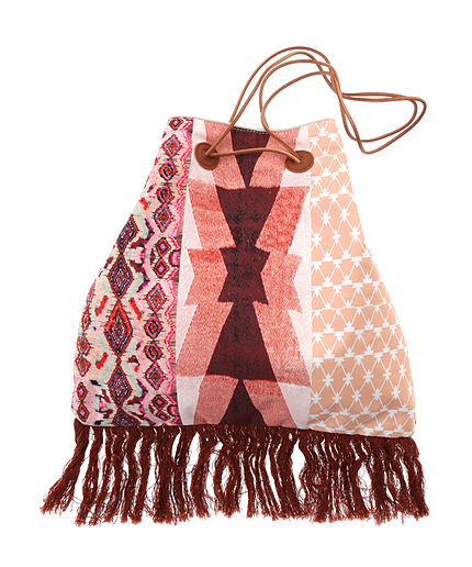 プリントフリンジBAG