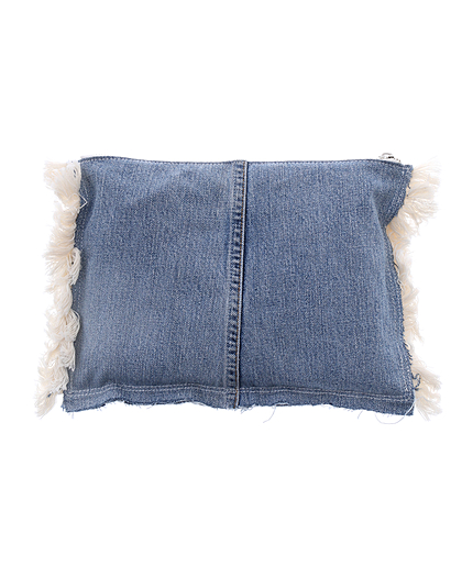 デニムリメイククラッチ