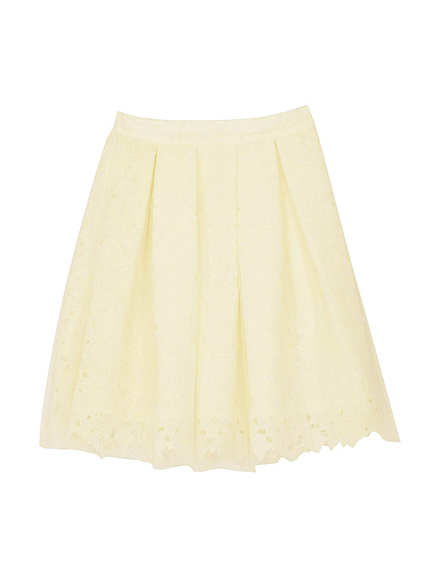 【sc】チュール重ねレーススカート