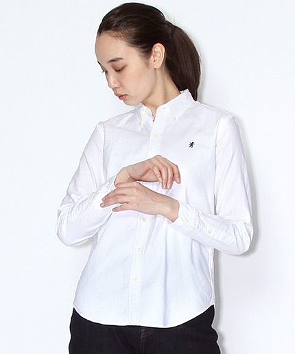 GYMPHLEX（ジムフレックス）オックスボタンダウンシャツ