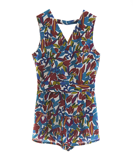 Paint Flowerコンビネゾン