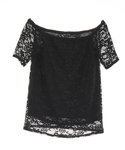 レースオフショルTOPS