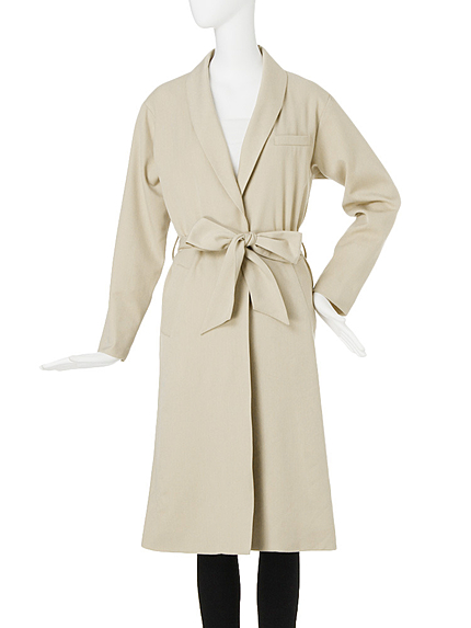 【FEMININE】ライトロングガウンコート