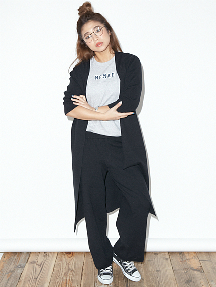 ロングカーディガン