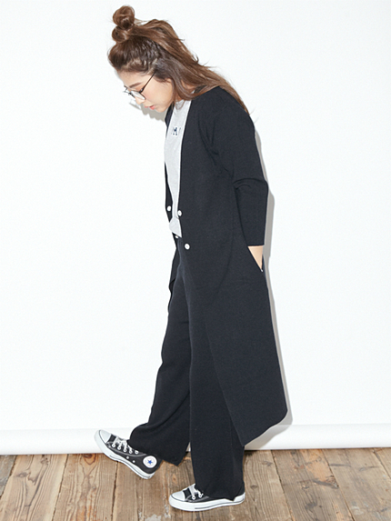 ロングカーディガン
